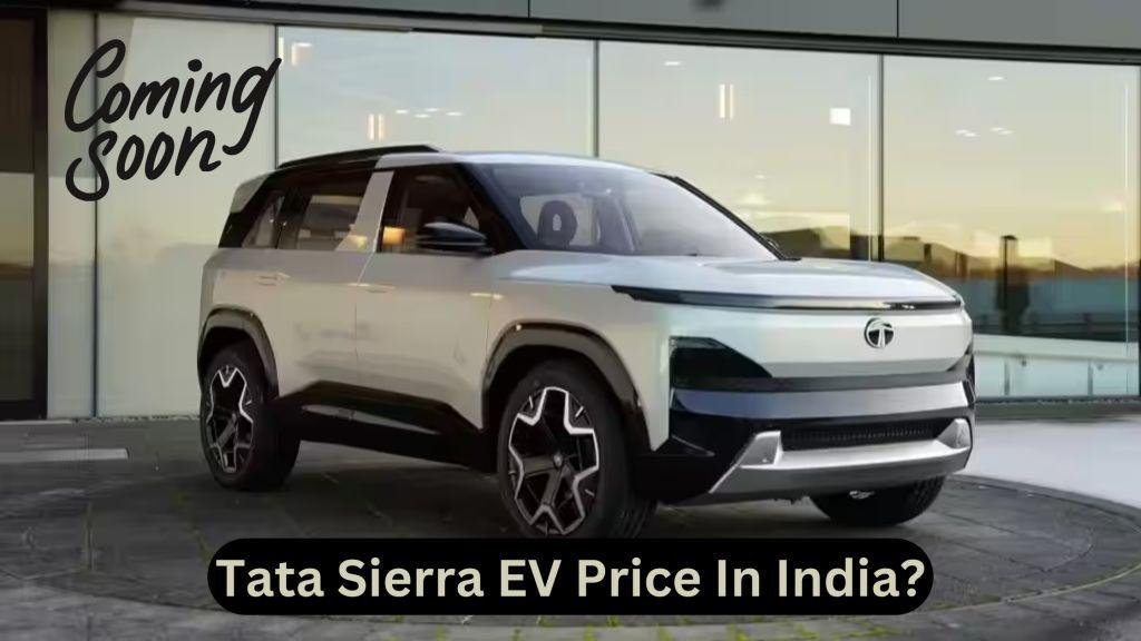 Tata Sierra EV price in india