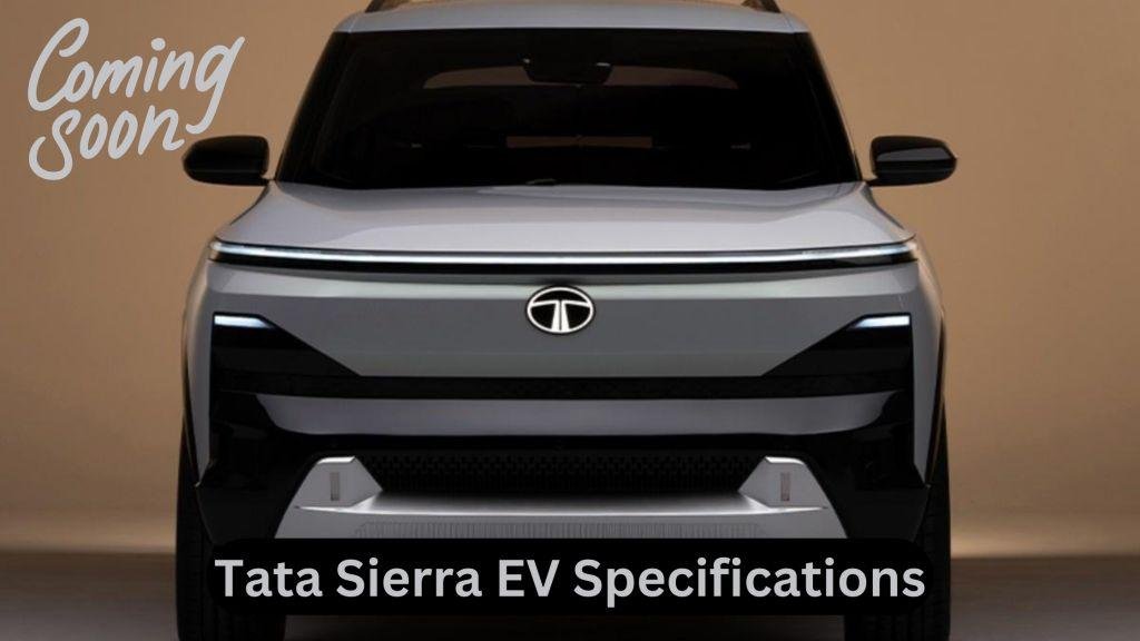 Tata Sierra EV specifications