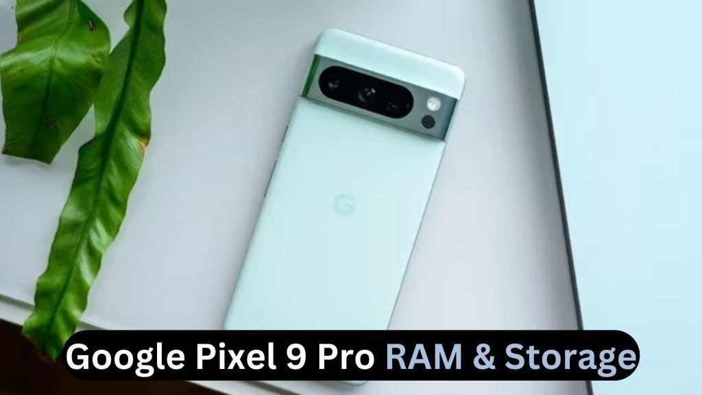 google pixel 9 pro ram & storage